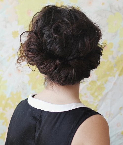 Best ideas about Updos Curly Hairstyles
. Save or Pin 30 Creative Updos for Curly Hair Now.