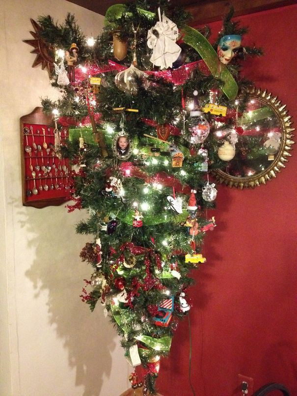 Best ideas about Upside Down Christmas Tree DIY
. Save or Pin 50 DIY Christmas Tree Decorating Ideas Now.