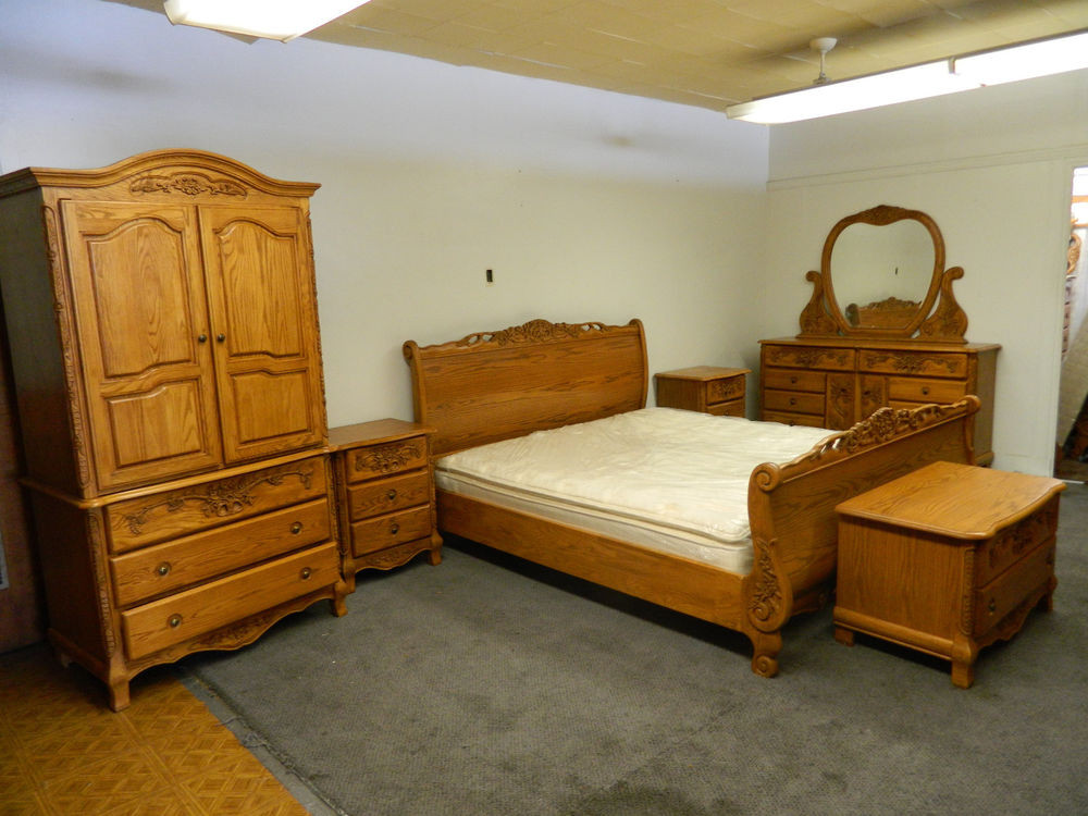 Best ideas about Used Bedroom Sets
. Save or Pin SUREWOOD SUMMIT FURNITURE SOLID OAK BEDROOM SET Now.