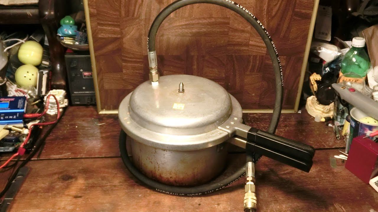 Best ideas about Vacuum Chamber DIY
. Save or Pin DIY Vacuum Chamber from old Pressure Cooker Now.