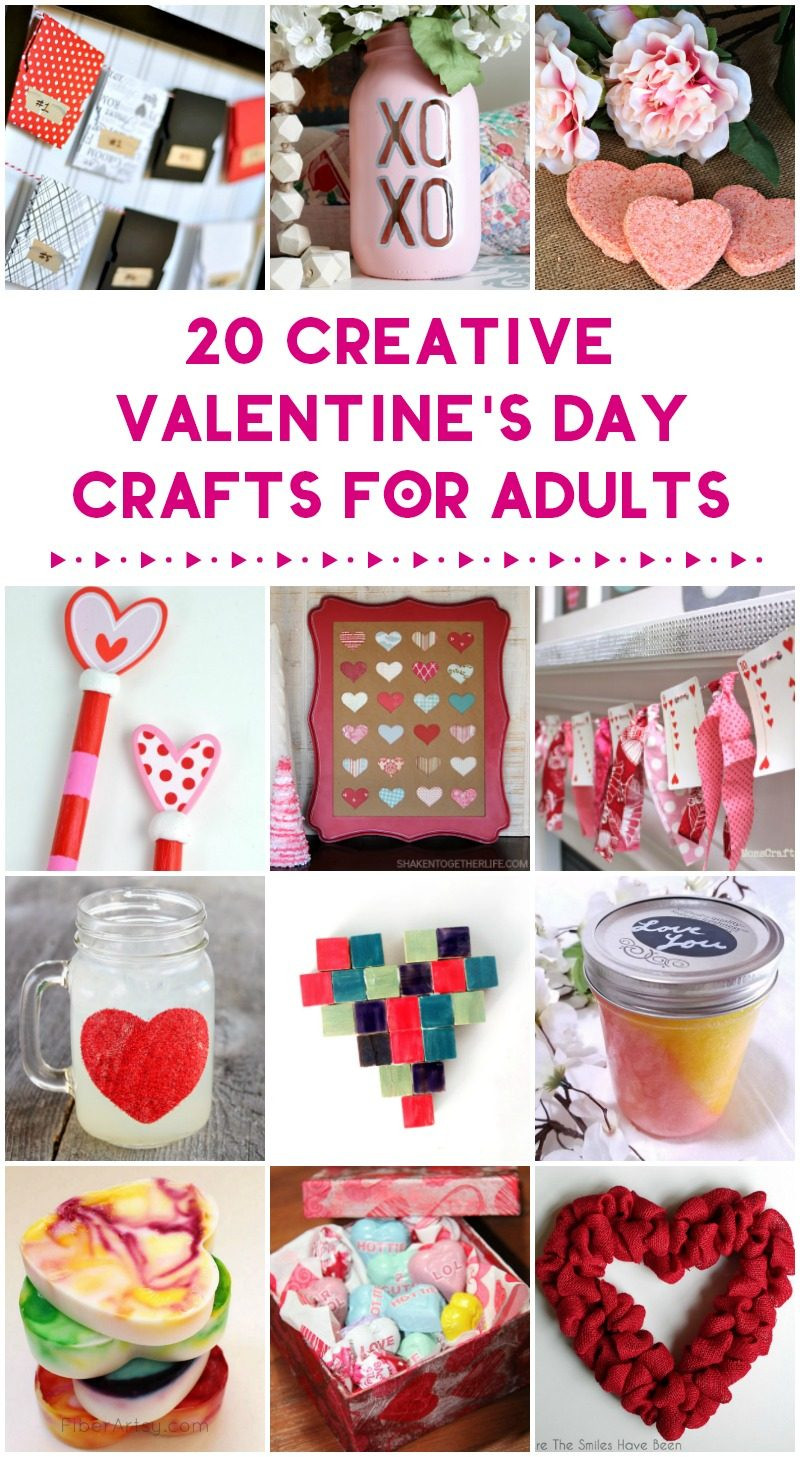 Best ideas about Valentine Craft Ideas For Adults
. Save or Pin 20 Valentine s Day Crafts & Handmade Gifts for YOU to Make Now.