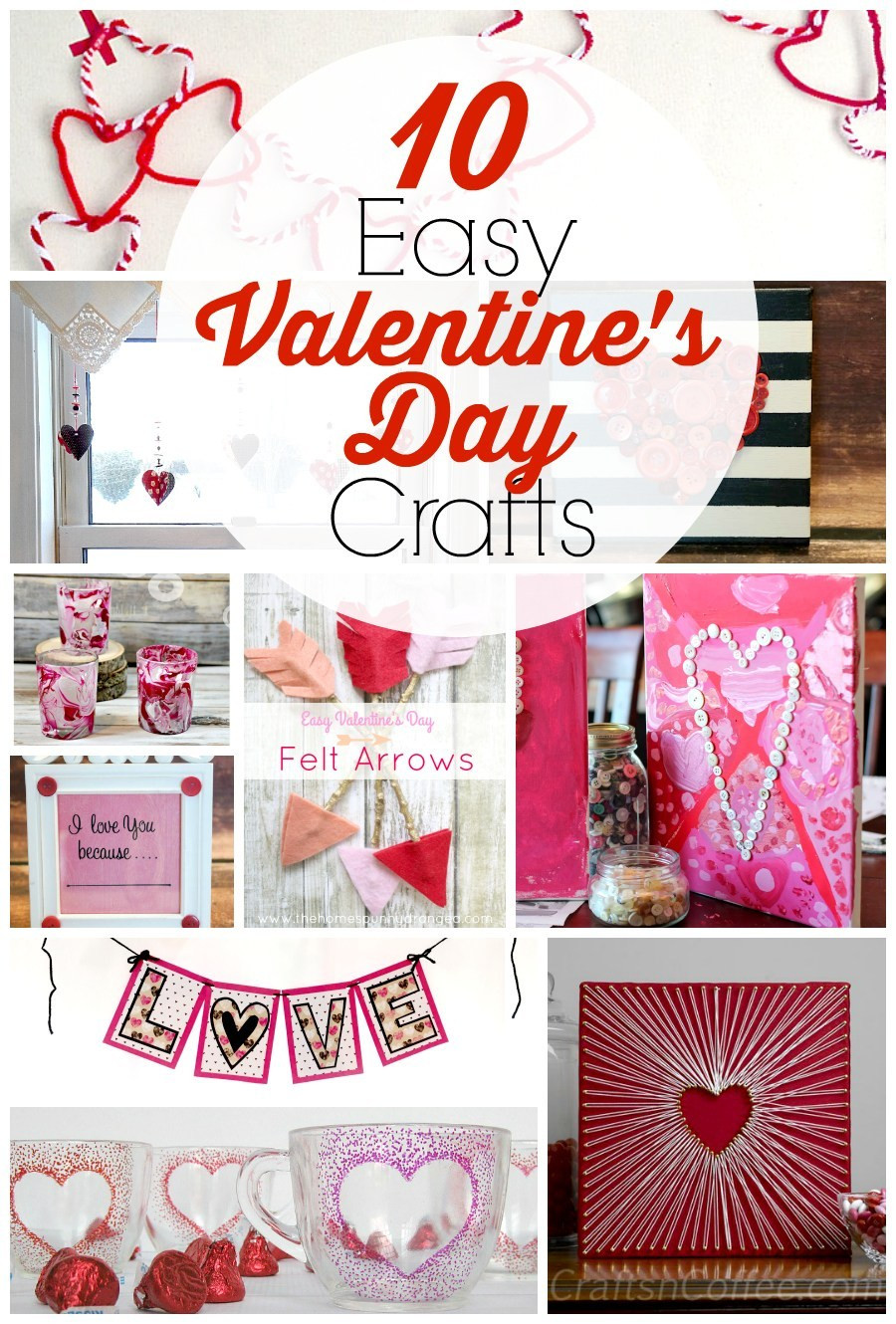 Best ideas about Valentine Craft Ideas For Adults
. Save or Pin 10 Easy Valentine’s Day Crafts for Adults Now.