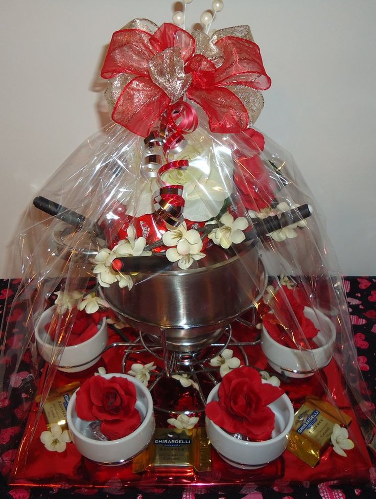 Best ideas about Valentine Gift Basket Ideas
. Save or Pin Fondue Pot Valentine Gift Basket Now.