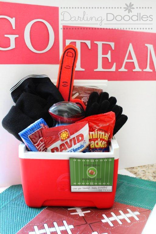 Best ideas about Valentine Gift Basket Ideas For Him
. Save or Pin DIY Valentine s Day Gift Baskets For Him Darling Doodles Now.