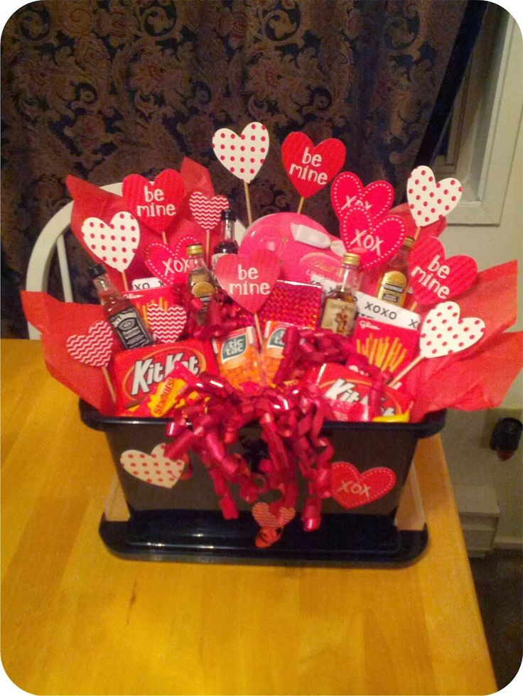 Best ideas about Valentine Gift Basket Ideas For Him
. Save or Pin A Valentine s basket for him Create your own custom t Now.