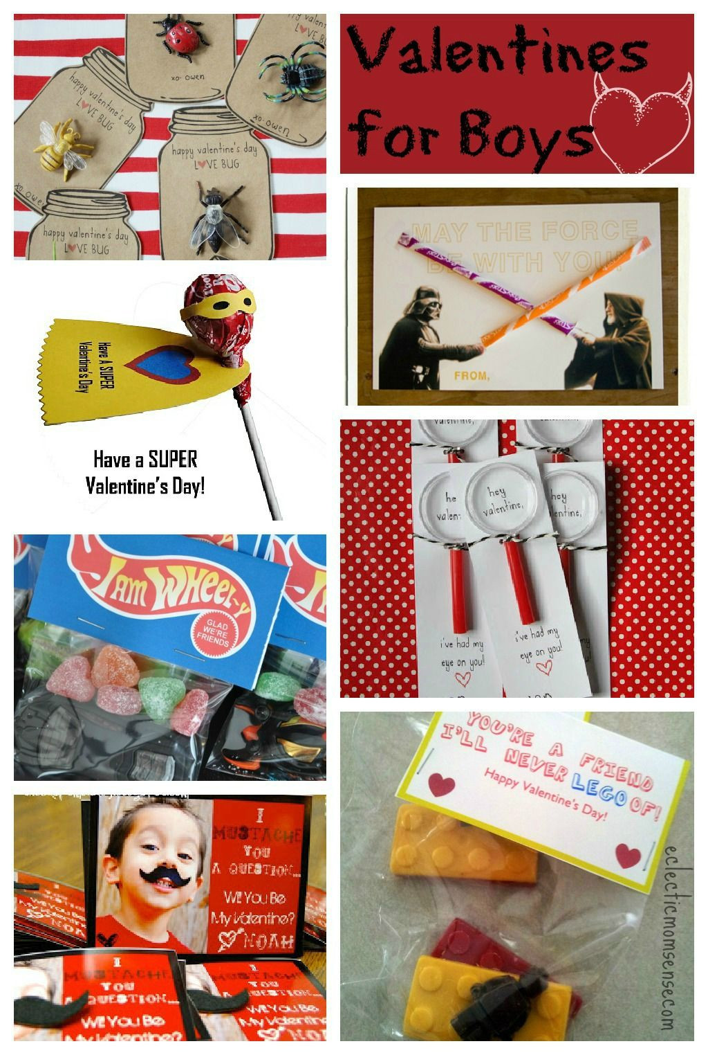 Best ideas about Valentine Gift Ideas For Boys
. Save or Pin Valentines Ideas for Boys via eclecticmommy Now.