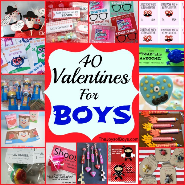 Best ideas about Valentine Gift Ideas For Boys
. Save or Pin 40 Valentines for Boys Now.