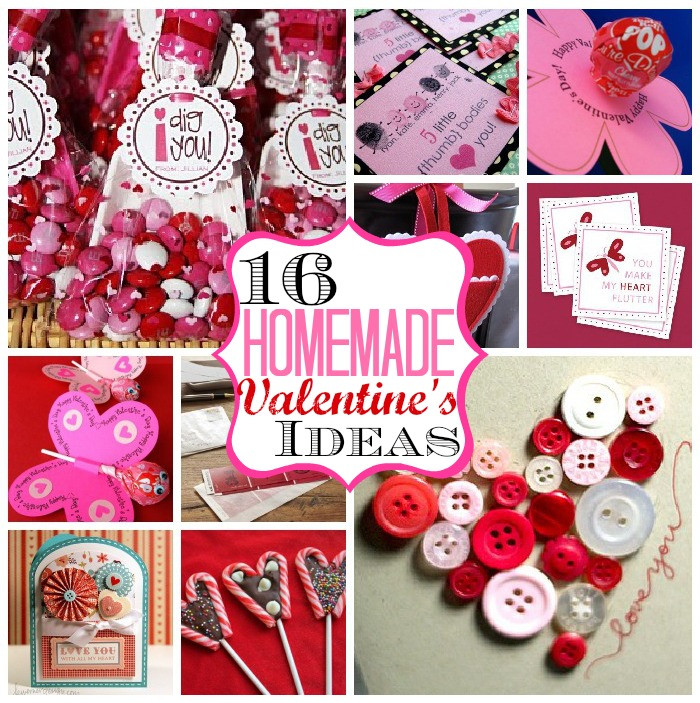 Best ideas about Valentine Homemade Gift Ideas
. Save or Pin 16 Homemade Valentine’s Ideas Now.