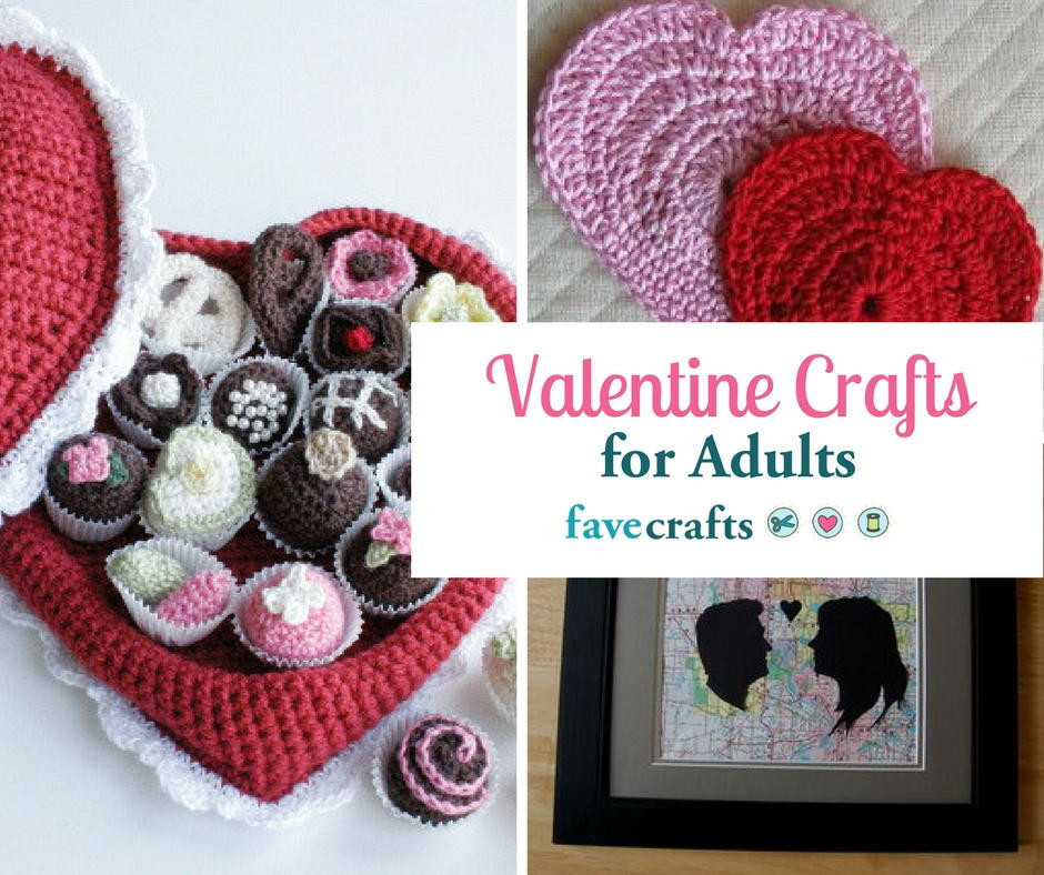 Best ideas about Valentine'S Day Craft Ideas For Adults
. Save or Pin 40 Valentine Crafts for Adults Now.