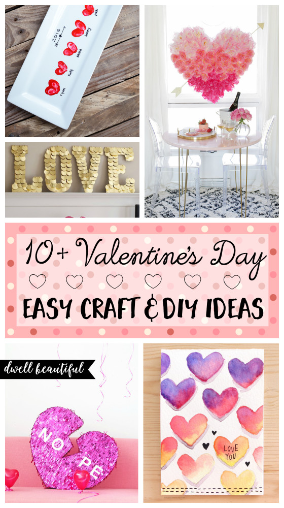 Best ideas about Valentine'S Day Craft Ideas For Adults
. Save or Pin 10 Easy Valentine s Day DIY Craft Ideas for Adults Now.