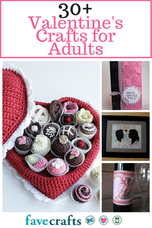 Best ideas about Valentine'S Day Craft Ideas For Adults
. Save or Pin 36 Valentine Crafts for Adults Making Valentine Crafts Now.