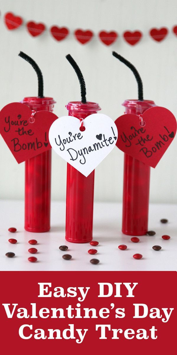 Best ideas about Valentine'S Day Creative Gift Ideas
. Save or Pin You’re The Bomb DIY Valentine s Day Candy Craft Now.