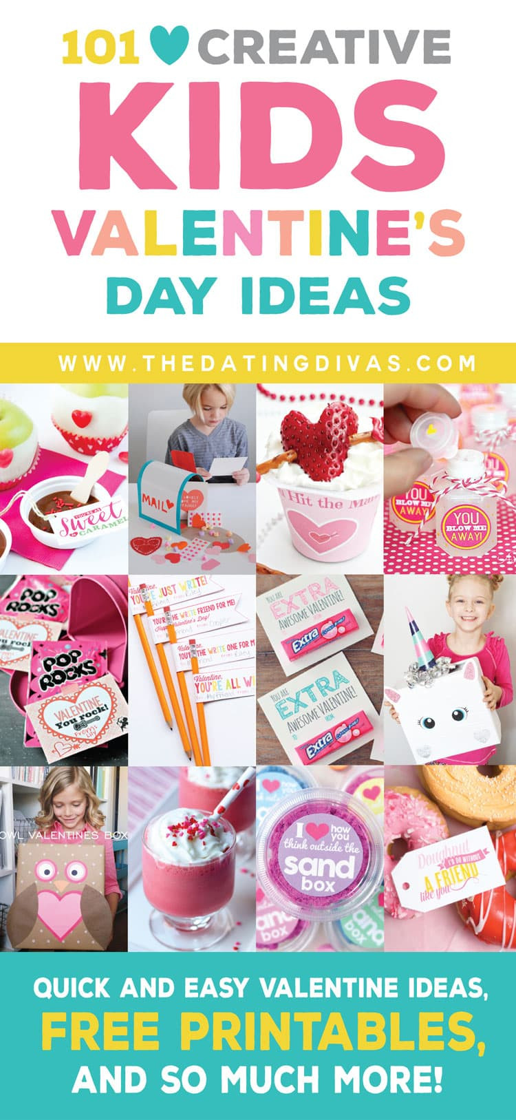 Best ideas about Valentine'S Day Creative Gift Ideas
. Save or Pin 100 Kids Valentine s Day Ideas Treats Gifts & More Now.