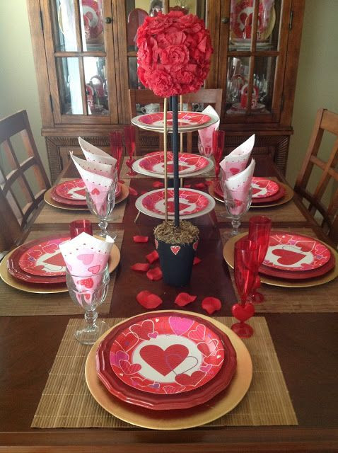 Best ideas about Valentine'S Day Decorations DIY
. Save or Pin Pinterest The Worlds Catalog Ideas Valentine Day Table Now.