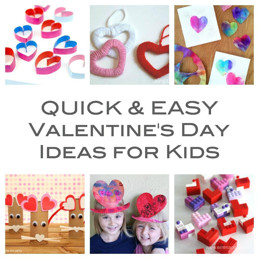 Best ideas about Valentine'S Day Gift Ideas For Kids
. Save or Pin Quick and Easy Valentine s Crafts for Kids PELITABANGSA CA Now.