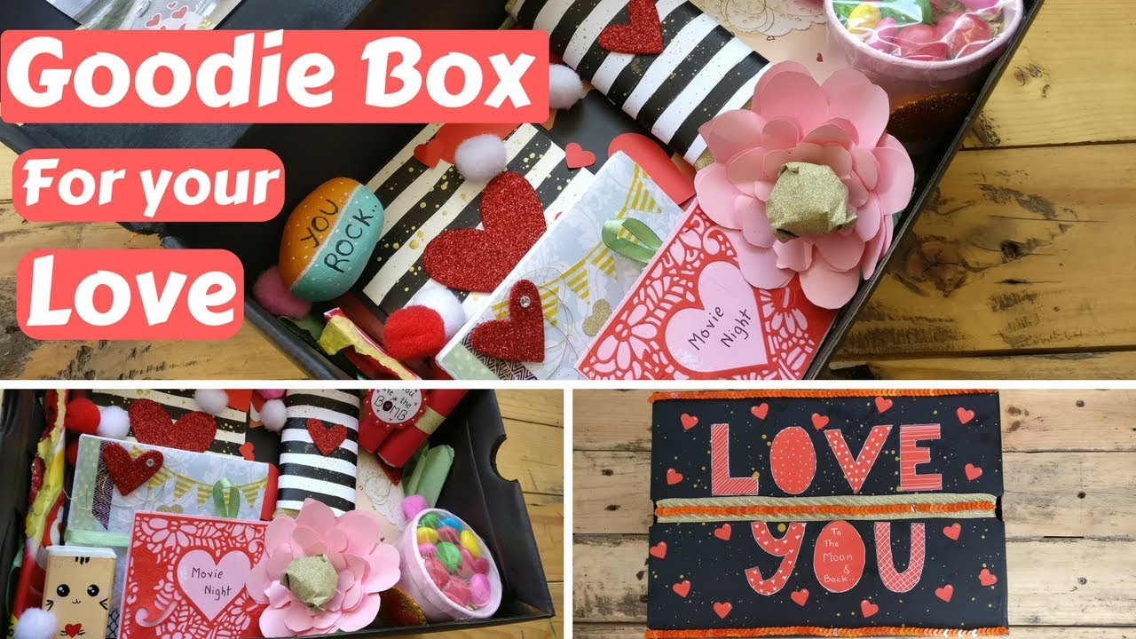Best ideas about Valentine'S Day Gift Ideas For Wife
. Save or Pin DIY Valentine s day Birthday Gift Goo box Care package Now.