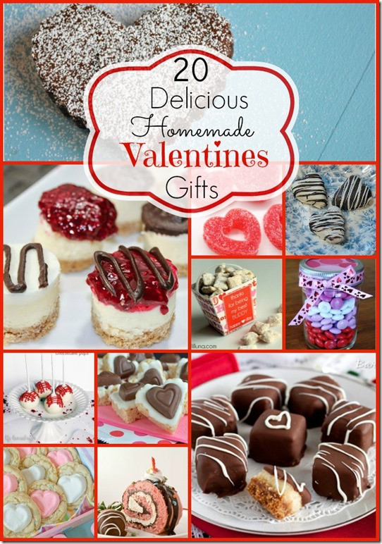 Best ideas about Valentine'S Day Homemade Gift Ideas
. Save or Pin 20 Homemade Edible Valentine s Day Gift Ideas Now.