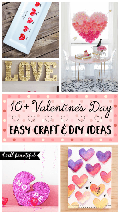 Best ideas about Valentines Craft Ideas For Adults
. Save or Pin 10 Easy Valentine s Day DIY Craft Ideas for Adults Now.