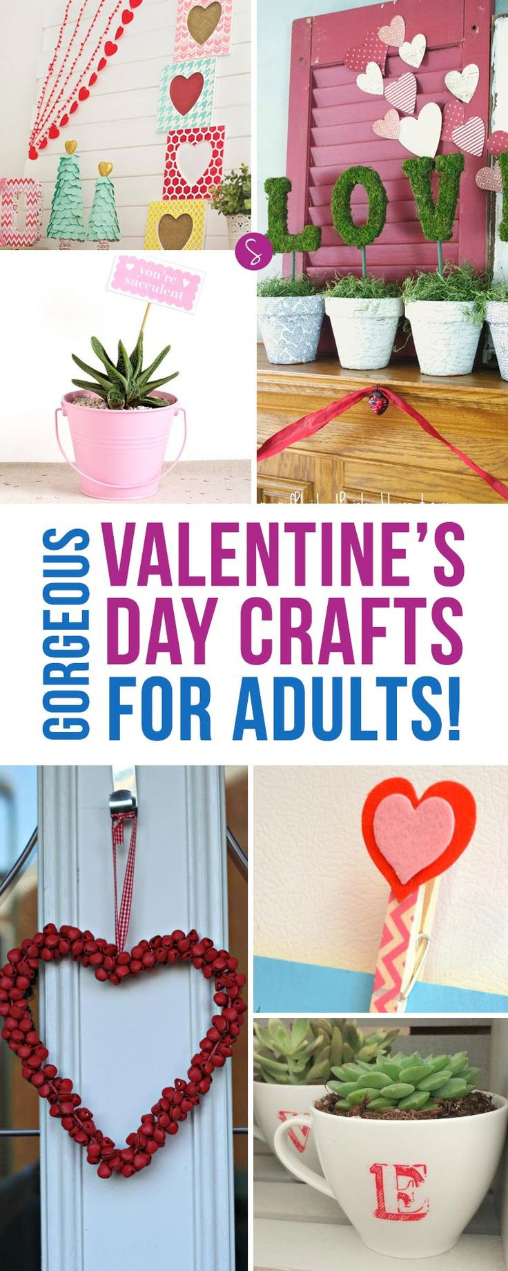 Best ideas about Valentines Craft Ideas For Adults
. Save or Pin 194 best images about Valentines Crafts on Pinterest Now.