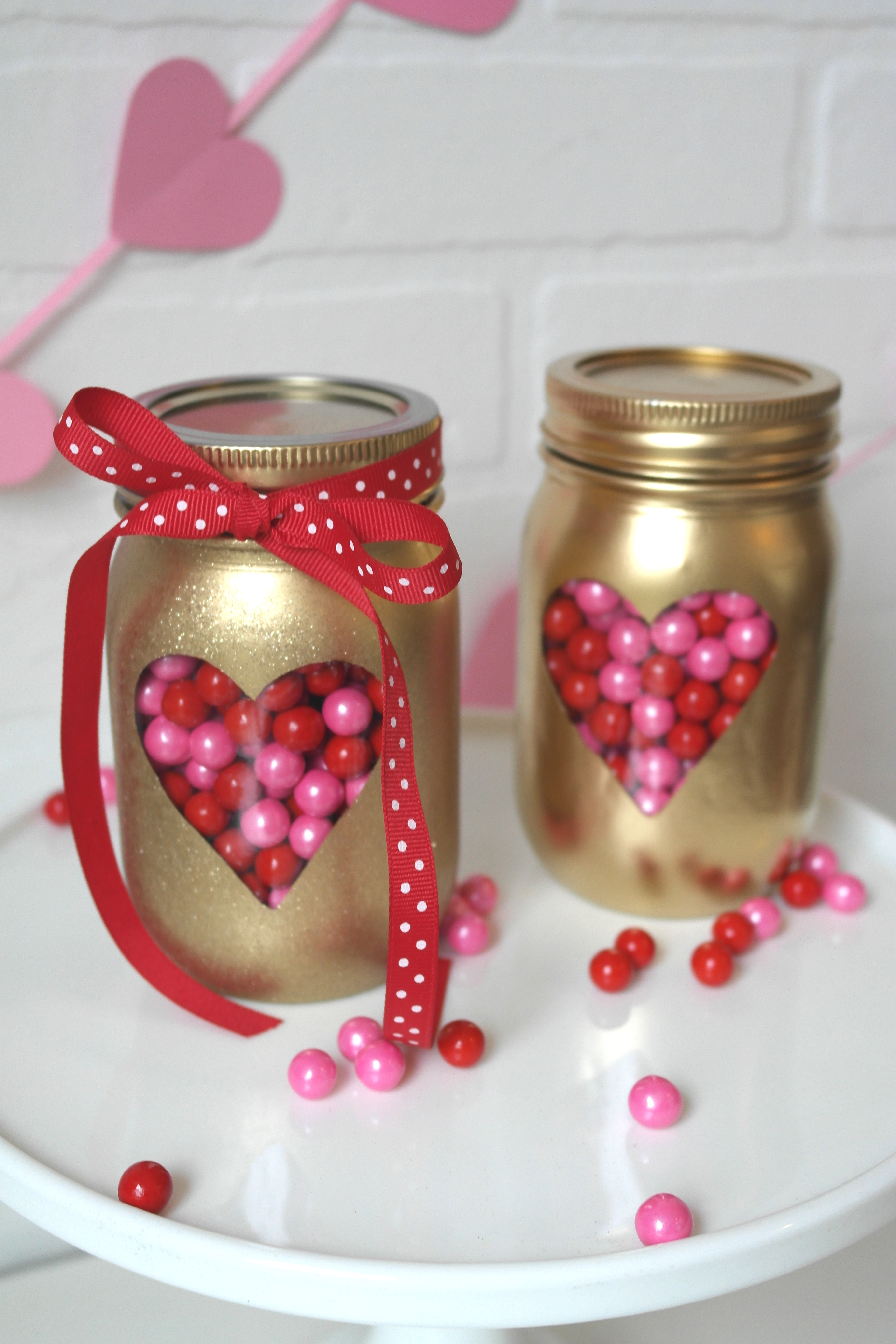 Best ideas about Valentines Day DIY
. Save or Pin DIY Valentine s Day Mason Jars Now.