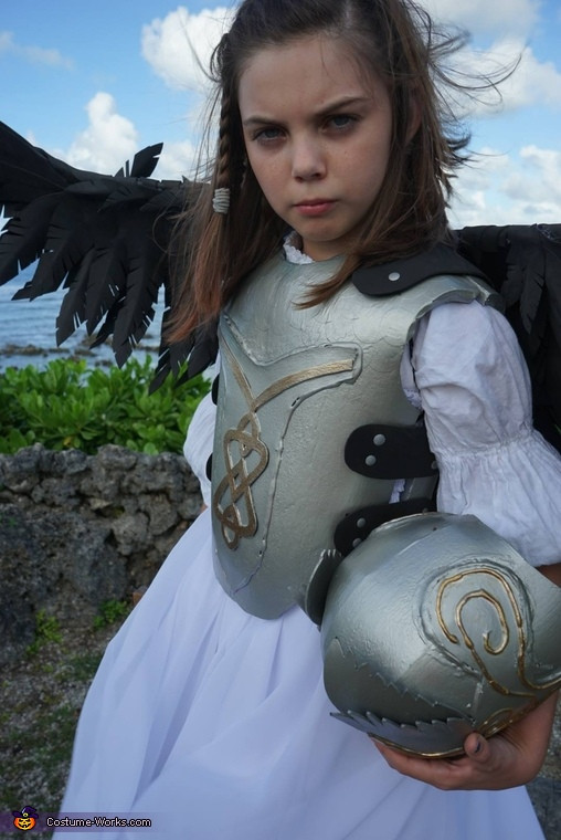 Best ideas about Valkyrie Costume DIY
. Save or Pin Valkyrie Girl s Halloween Costume Now.