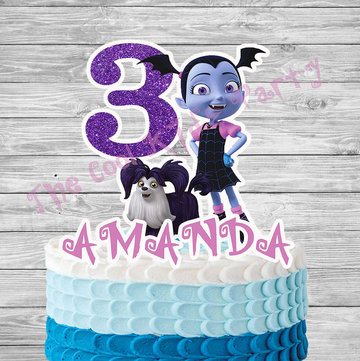 Best ideas about Vampirina Birthday Cake
. Save or Pin Vampirina Birthday Vampirina Cake Topper Vampirina Custom Now.