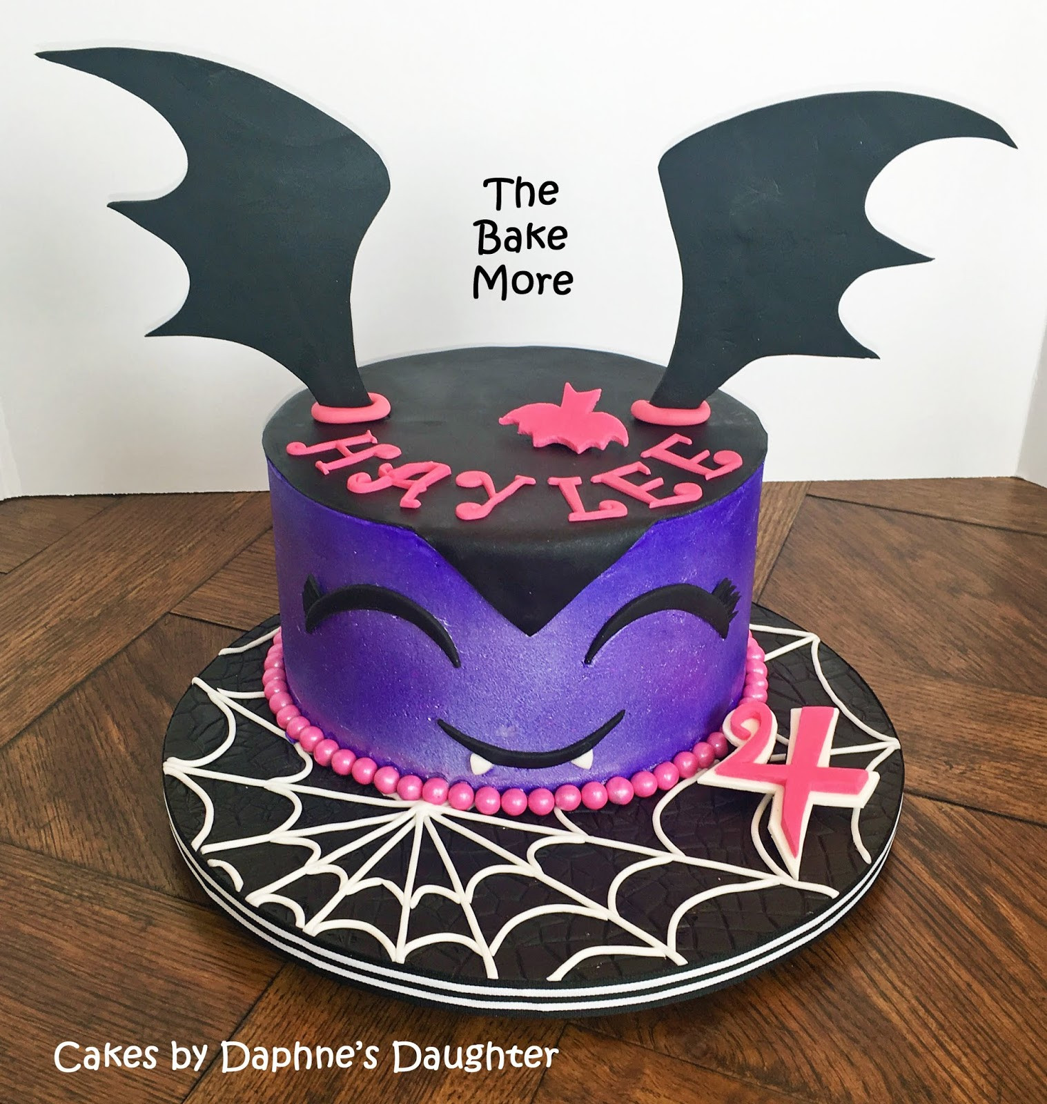 Best ideas about Vampirina Birthday Cake
. Save or Pin The Bake More Easy Vampirina Cake with Spiderweb Drum Now.