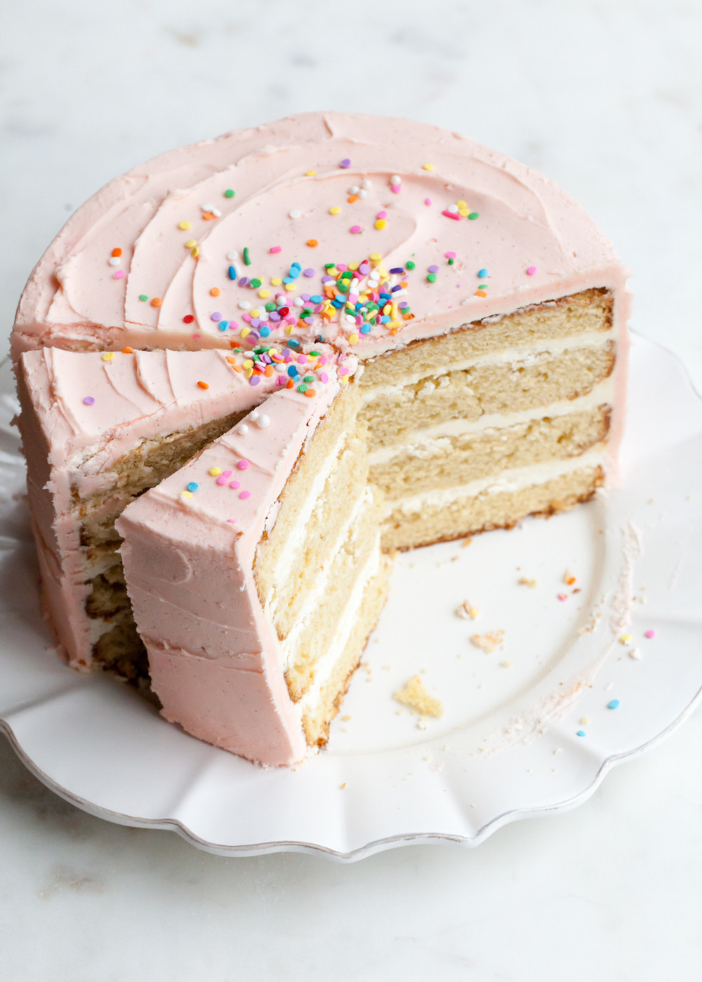 Best ideas about Vanilla Birthday Cake
. Save or Pin How to Make the Best Butter Cake — Style Sweet CA Now.