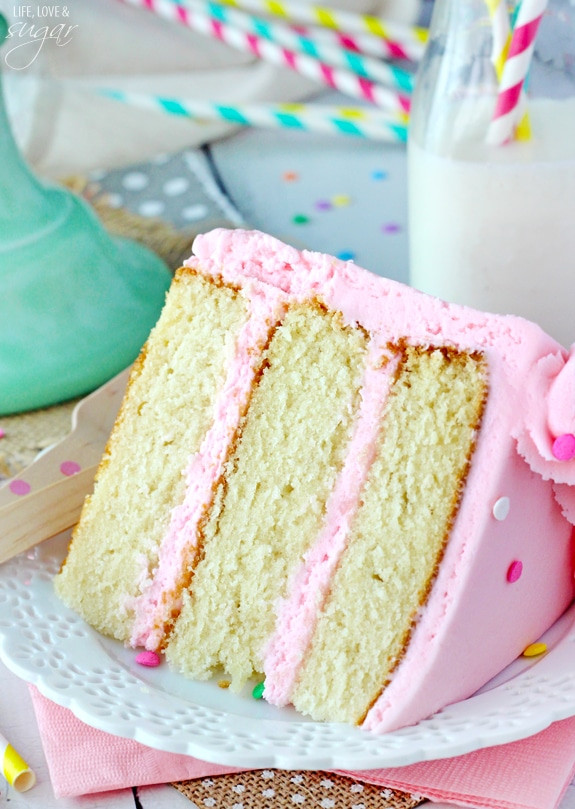 Best ideas about Vanilla Birthday Cake Recipe
. Save or Pin Moist Vanilla Cupcakes Life Love and Sugar Now.