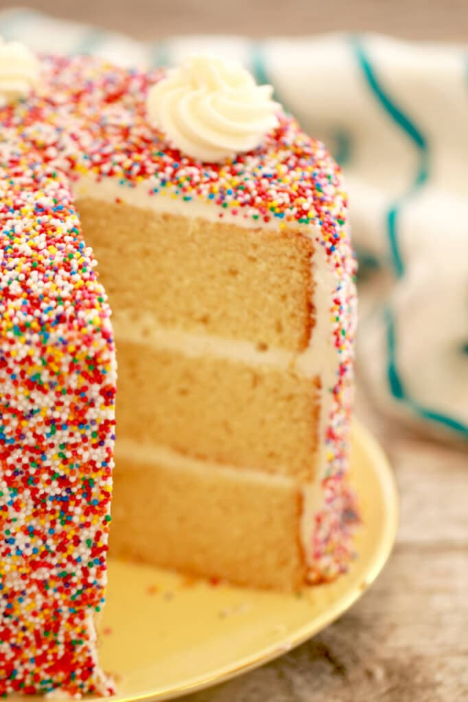 Best ideas about Vanilla Birthday Cake Recipe
. Save or Pin Vanilla Birthday Cake Recipe Gemma’s Bigger Bolder Baking Now.