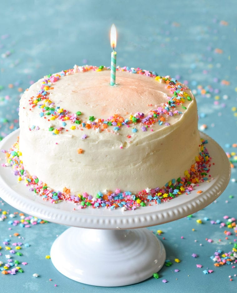 Best ideas about Vanilla Birthday Cake Recipe
. Save or Pin Vanilla Birthday Cake with Old Fashioned Vanilla Now.