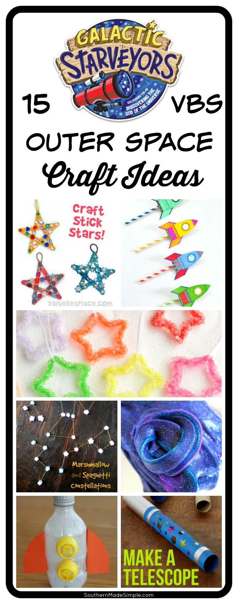 Best ideas about Vbs Craft Idea
. Save or Pin Outer Space Craft Ideas Galactic Starveyors VBS Theme Now.