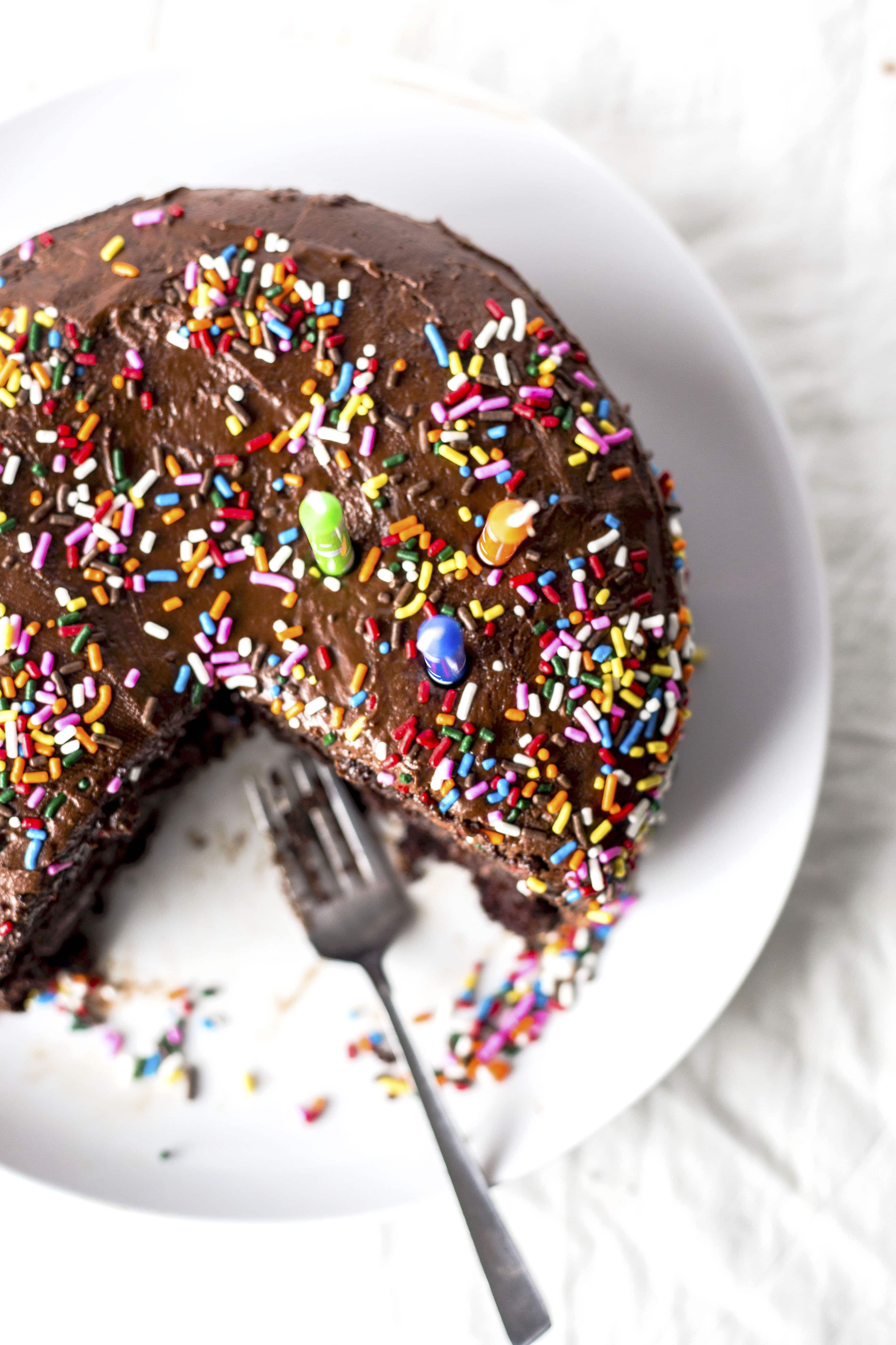 Best ideas about Vegan Birthday Cake
. Save or Pin Chocolate Vegan Birthday Cake Now.