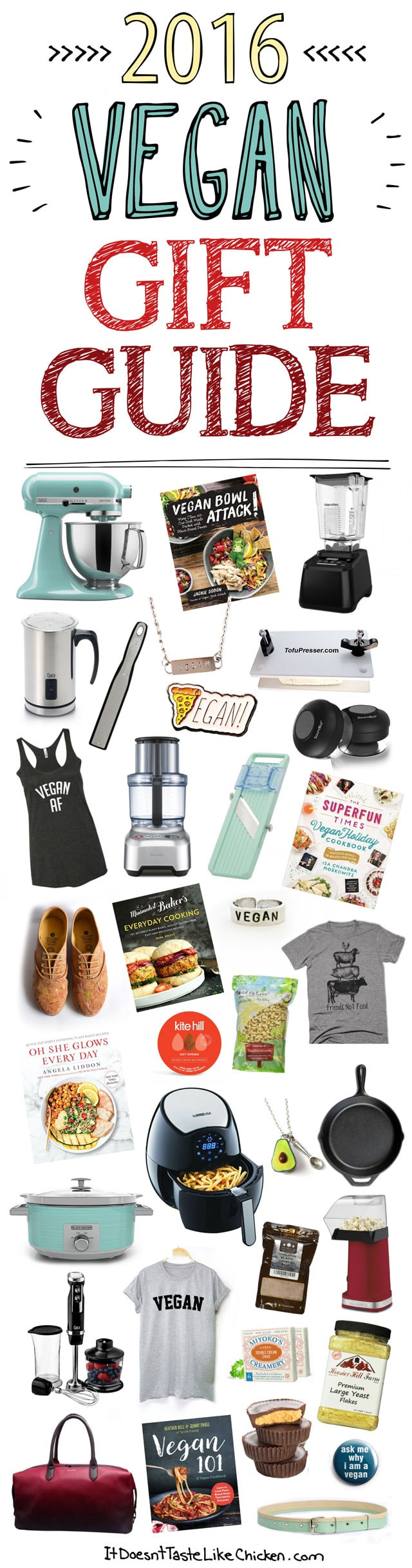 Best ideas about Vegetarian Gift Ideas
. Save or Pin 2016 Vegan Gift Guide • it doesn t taste like chicken Now.