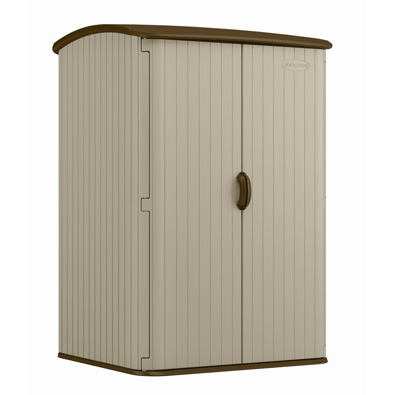 Best ideas about Vertical Storage Shed
. Save or Pin Suncast 1 42 x 1 23 x 2 02m Resin Vertical Storage Shed Now.