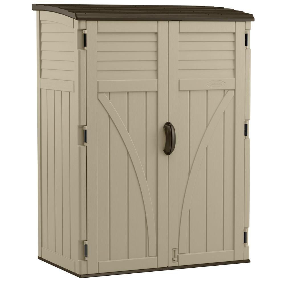 Best ideas about Vertical Storage Shed
. Save or Pin Suncast 54 cu ft Vertical Storage Shed Now.