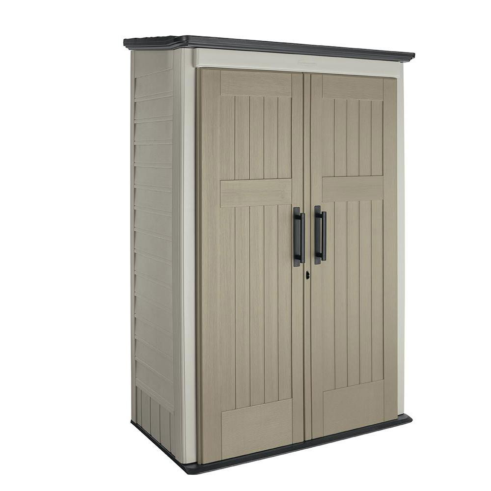 Best ideas about Vertical Storage Shed
. Save or Pin Rubbermaid 4 ft x 2 ft 5 in Vertical Storage Shed Now.