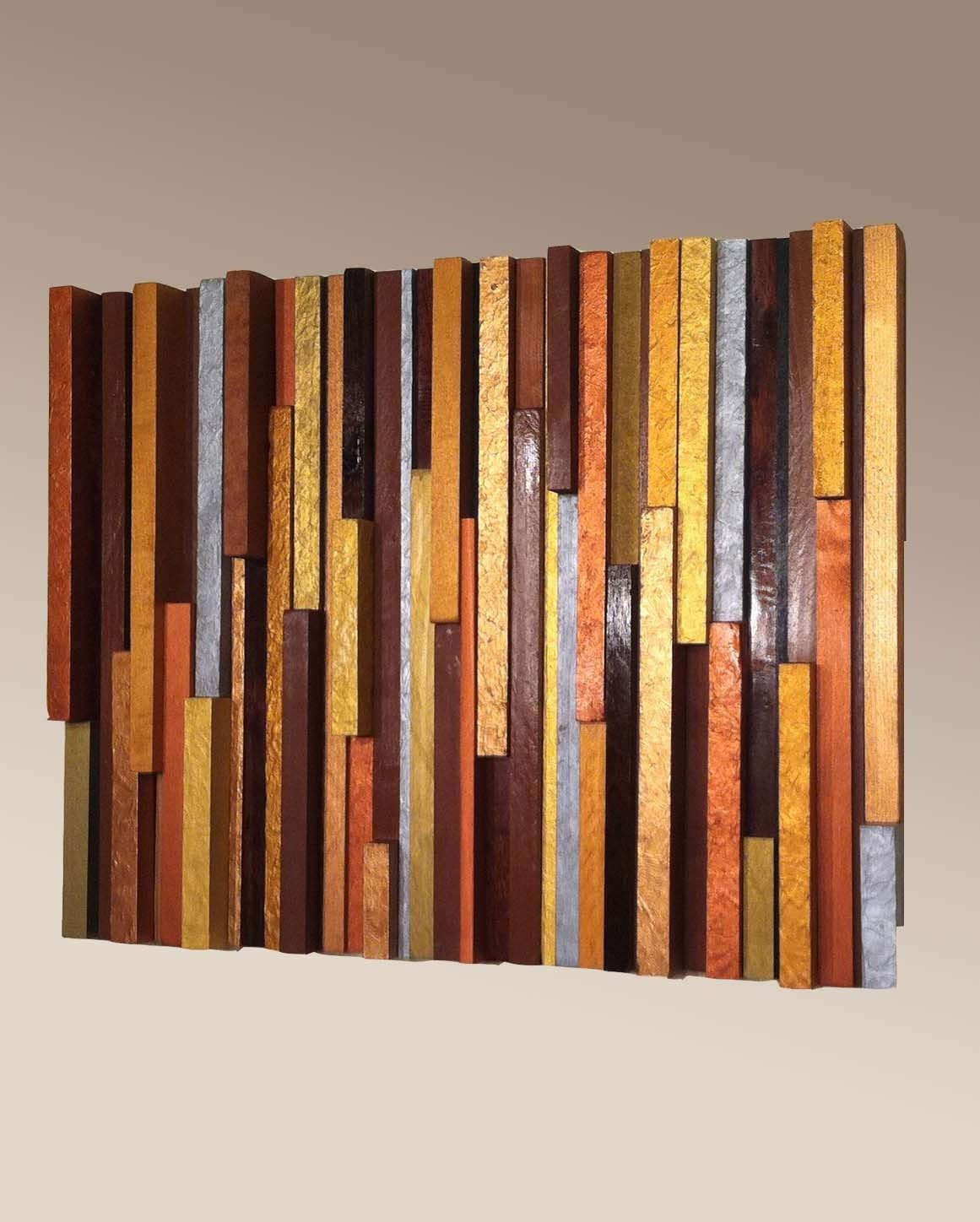 Best ideas about Vertical Wall Decor
. Save or Pin Wood Wall Art Vertical Metallic Texture Reclaimed Wood Wall Now.