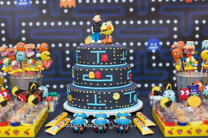 Best ideas about Video Game Birthday Party Ideas
. Save or Pin Kara s Party Ideas Pac Man Video Game Birthday Party Now.