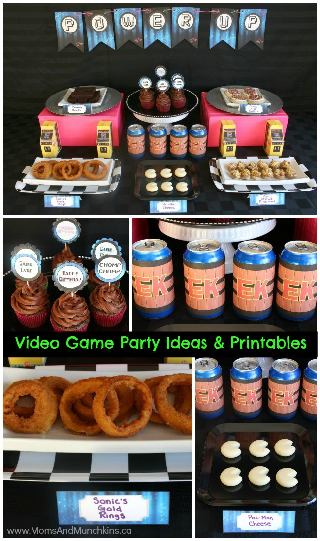 Best ideas about Video Game Birthday Party Ideas
. Save or Pin Retro Video Game Party Ideas Moms & Munchkins Now.