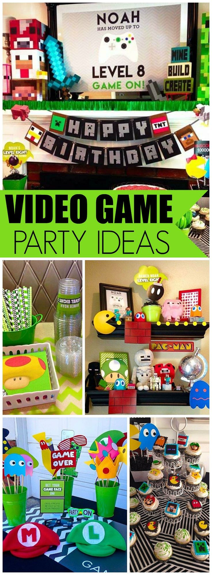 Best ideas about Video Game Birthday Party Ideas
. Save or Pin 25 best ideas about Pac Man Party on Pinterest Now.