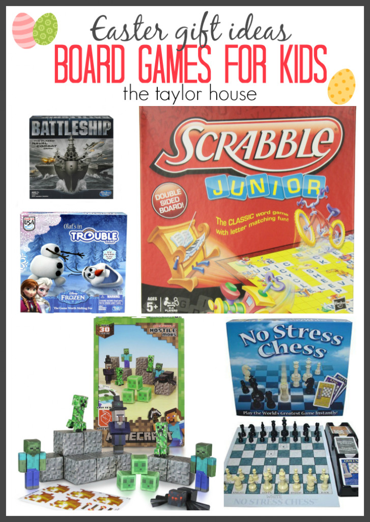 Best ideas about Video Game Gift Ideas
. Save or Pin Easter Gift Ideas Board Games For Kids The Taylor House Now.