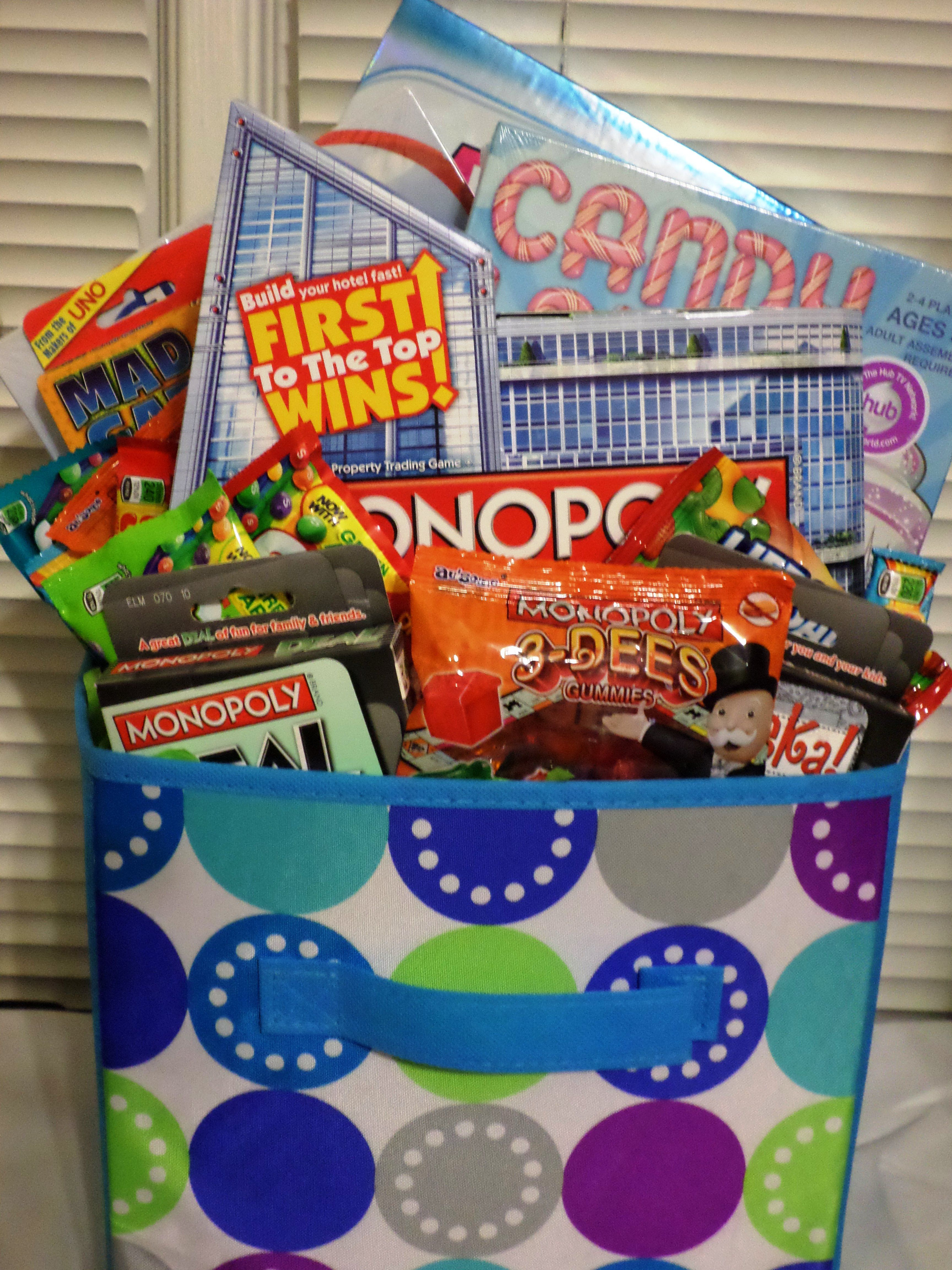 Best ideas about Video Game Gift Ideas
. Save or Pin Game Night Basket Gift Baskets Pinterest Now.