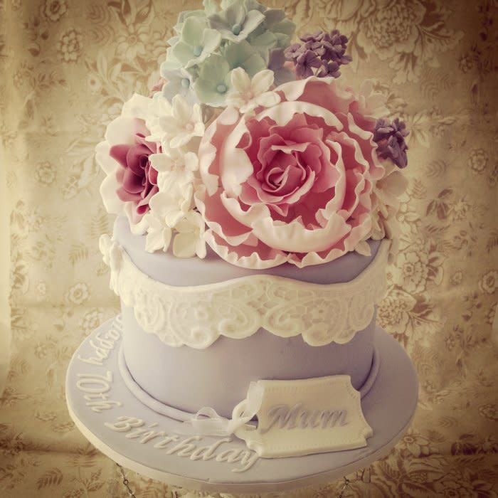 Best ideas about Vintage Birthday Cake
. Save or Pin Vintage birthday cake Cake by Priscilla s Cakes CakesDecor Now.