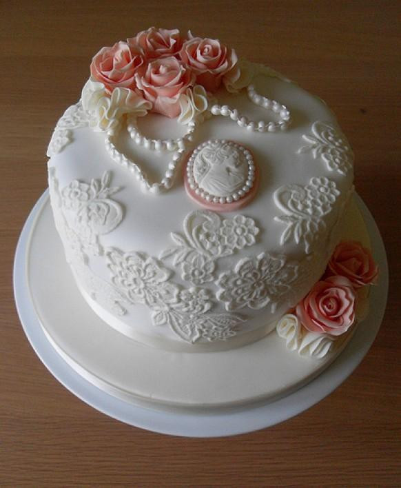 Best ideas about Vintage Birthday Cake
. Save or Pin Vintage Wedding Vintage Lace Birthday Cake Now.