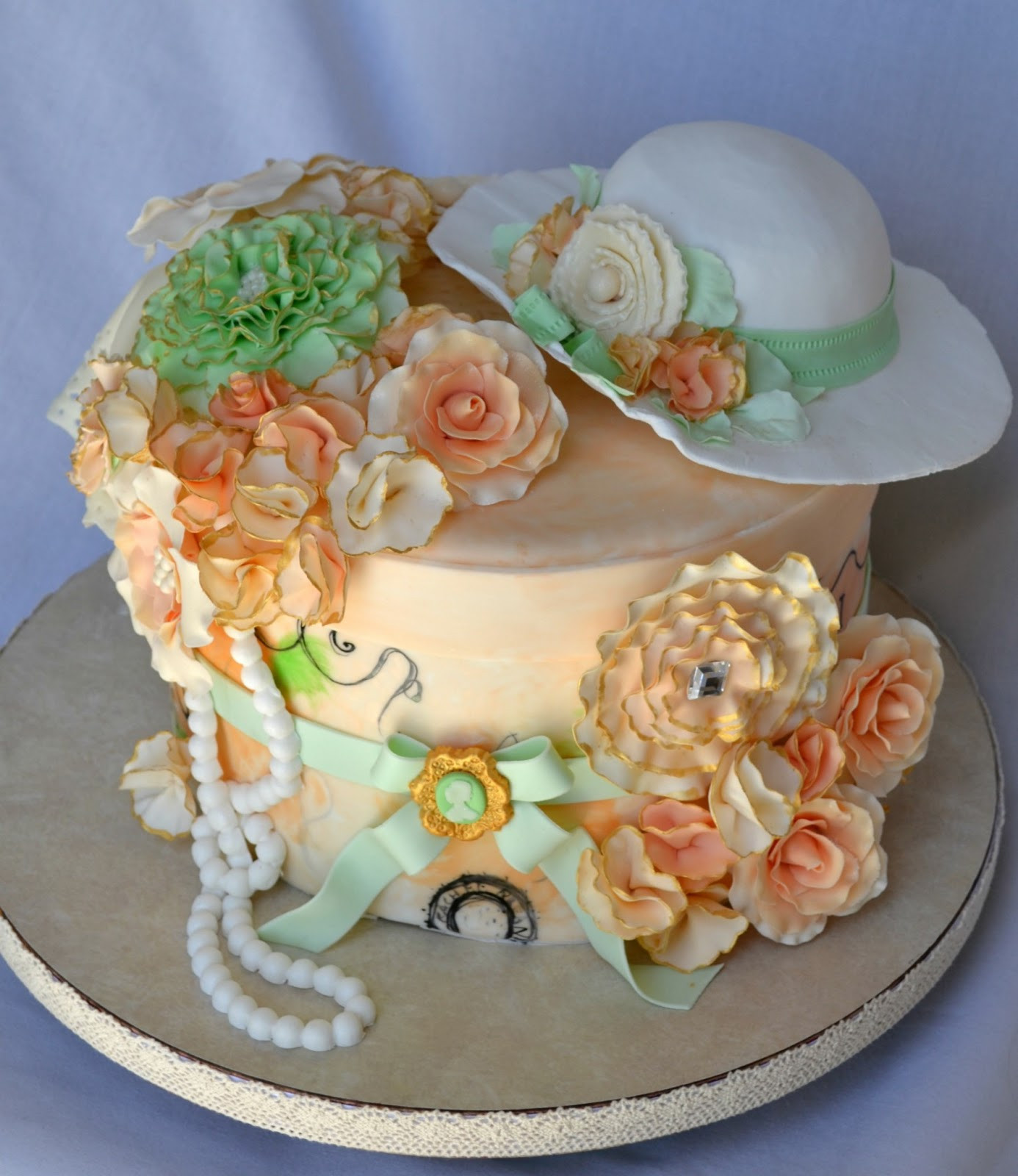 Best ideas about Vintage Birthday Cake
. Save or Pin Delectable Cakes Anne of Green Gables Inspired Vintage Now.