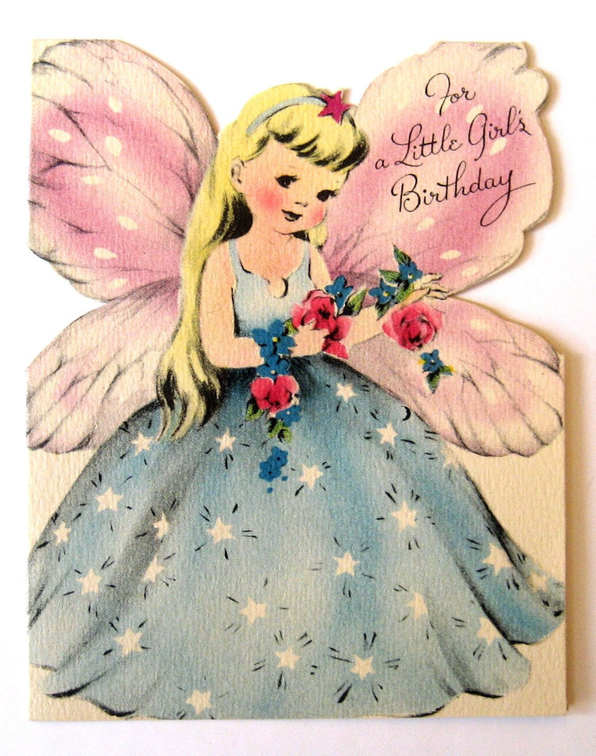 Best ideas about Vintage Birthday Card
. Save or Pin Vintage Birthday Card For A Little Girl s Birthday by Now.