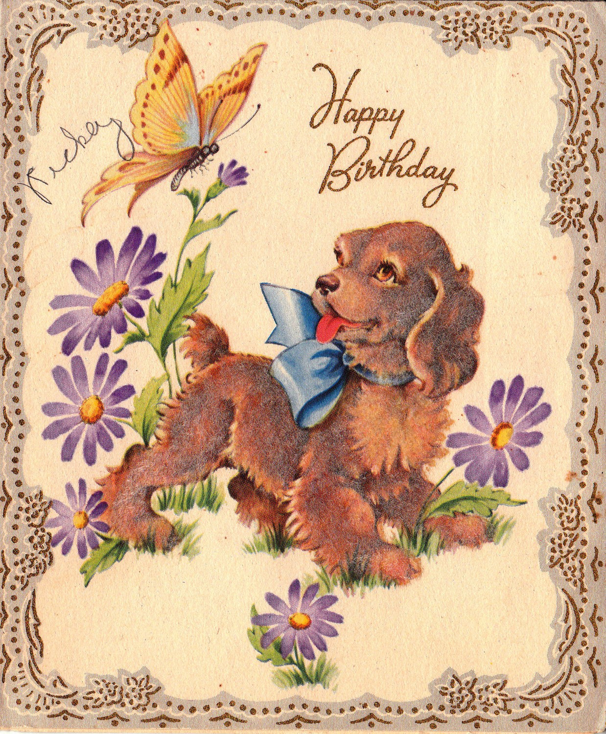 Best ideas about Vintage Birthday Card
. Save or Pin Birthday Now.
