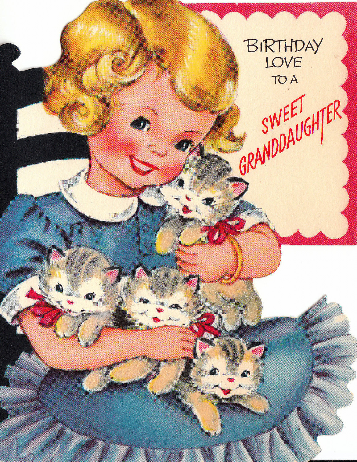 Best ideas about Vintage Birthday Card
. Save or Pin Vintage 1960s Birthday Love To A Sweet Daughter Greetings Card Now.