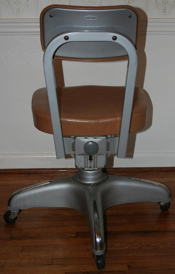 Best ideas about Vintage Office Chair
. Save or Pin Vintage Industrial Cole Steel fice Chair Vinyl Upholstery Now.